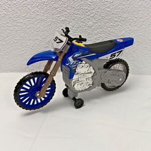 Dickie Toys Wheelie Raiders Yamaha YZ Motorcycle Battery Operated Engine Noises